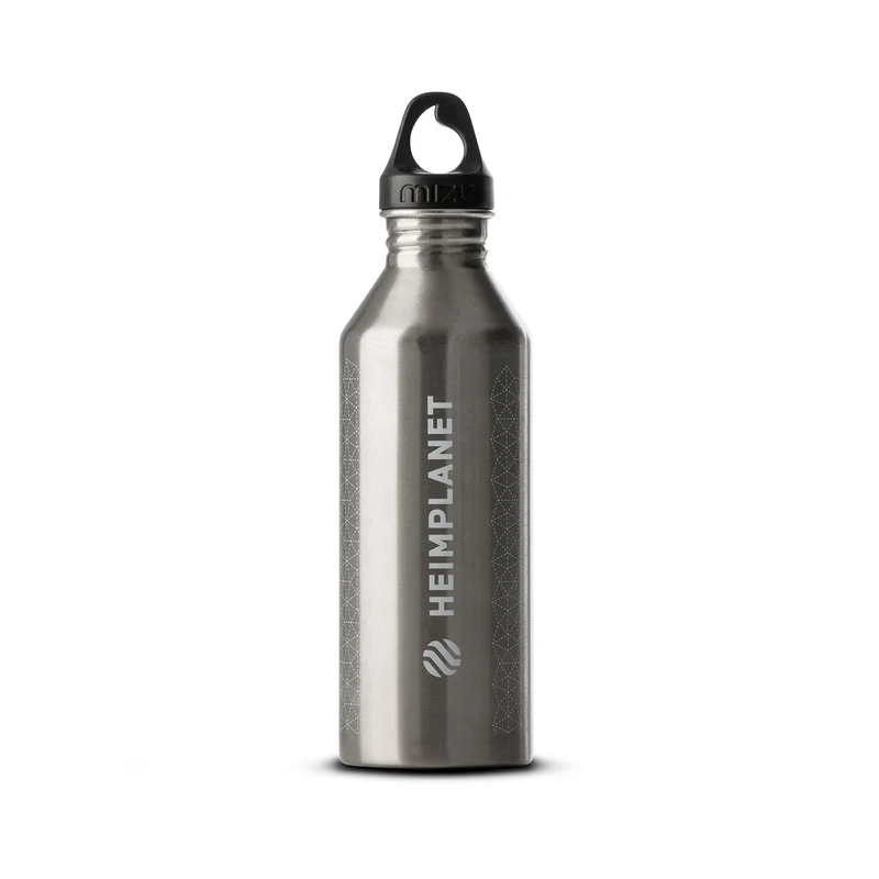 HPT x MIZU Cairo Grid 750 ML - Silver; White