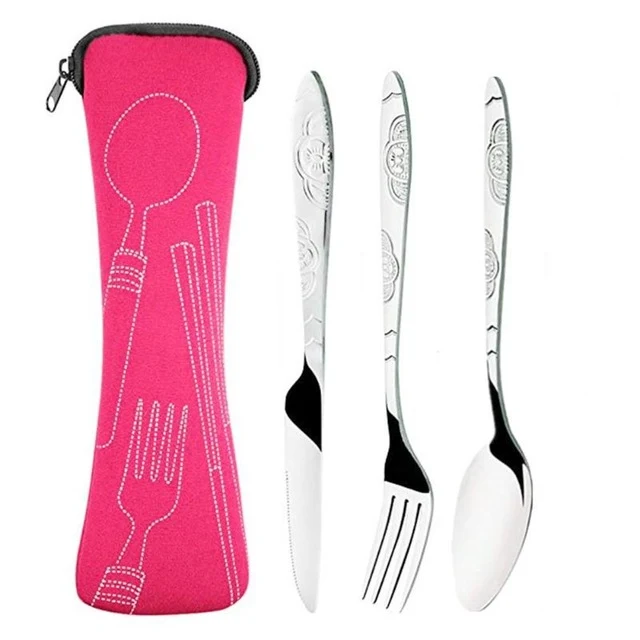 3/8Pcs/Set Stainless Steel Fork Spoon Cutlery Set