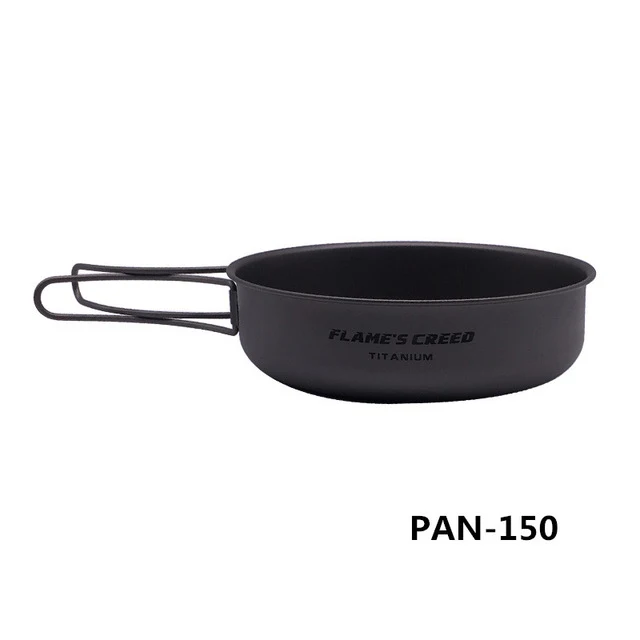 FLAME'S CREED 1100ml 1950ml Ultralight Titanium Pots