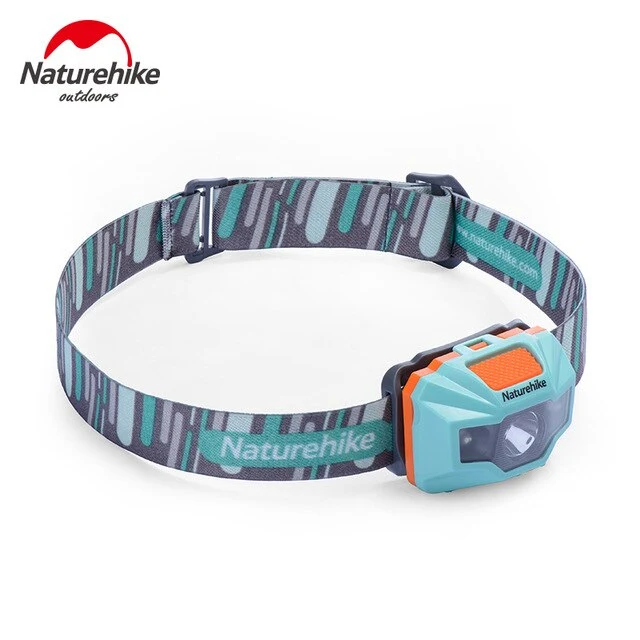 NatureHike-Adjustable 4 Modes Waterproof USB Charge LED Night Fishing Hiking Camping Cycling Headlamp Outdoor Lighting