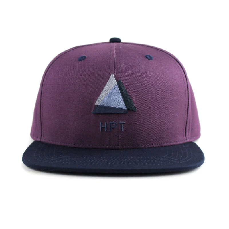 Snapback Triangle; purple