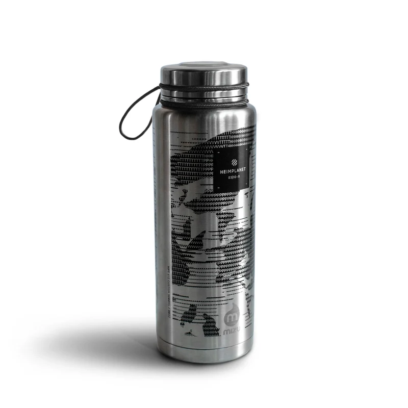 HPT X MIZU Thermos 1070 mL - MORSE - Silver Black