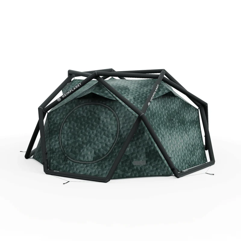 THE CAVE XL; 3-Season, Black/Cairo Camo