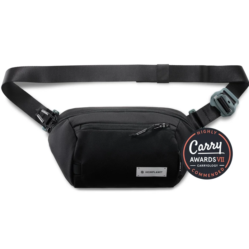TRANSIT LINE Sling Pocket XL; Black
