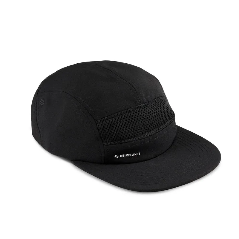 5-Panel Tech Cap; Black