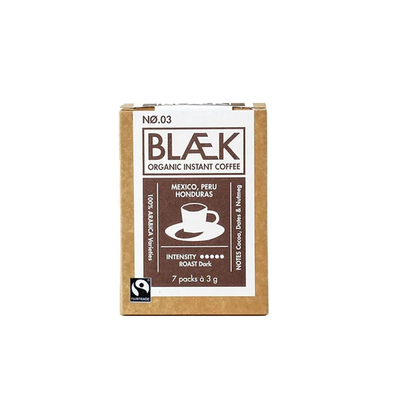 Blaek instant coffee