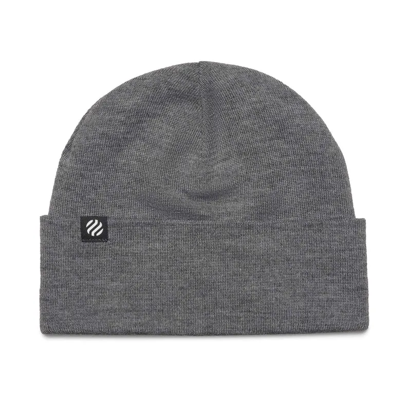 Basic Beanie; Heather Grey