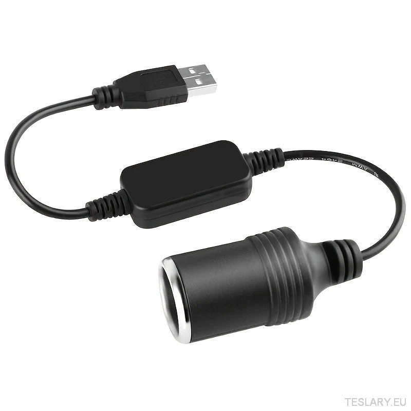 12V USB-adapterkabel för elbilar