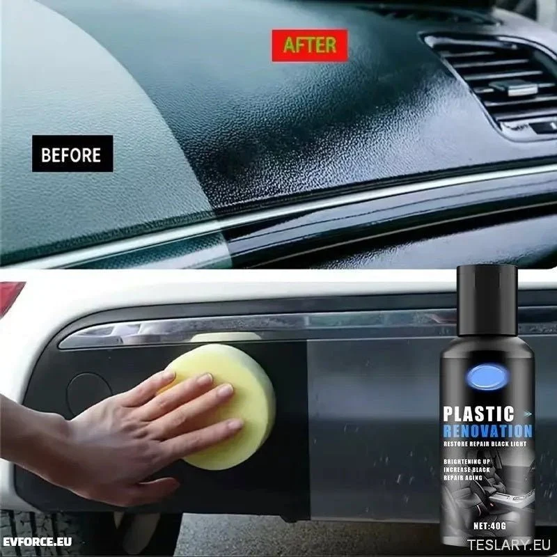 Plastförnyande kräm 40g för Tesla, BYD, MG, KIA och andra elbilar