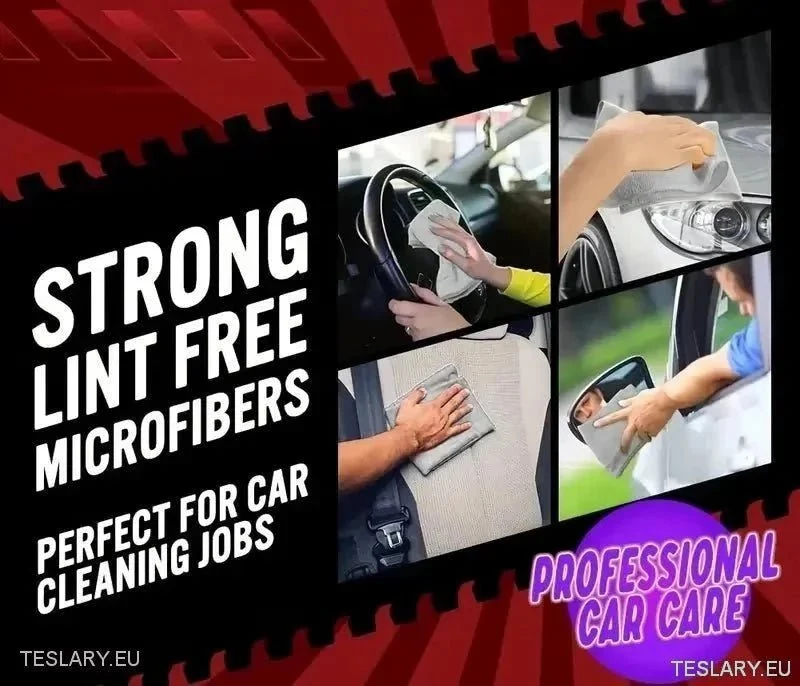 Mikrofiberduk för Tesla 3, Y, S och X