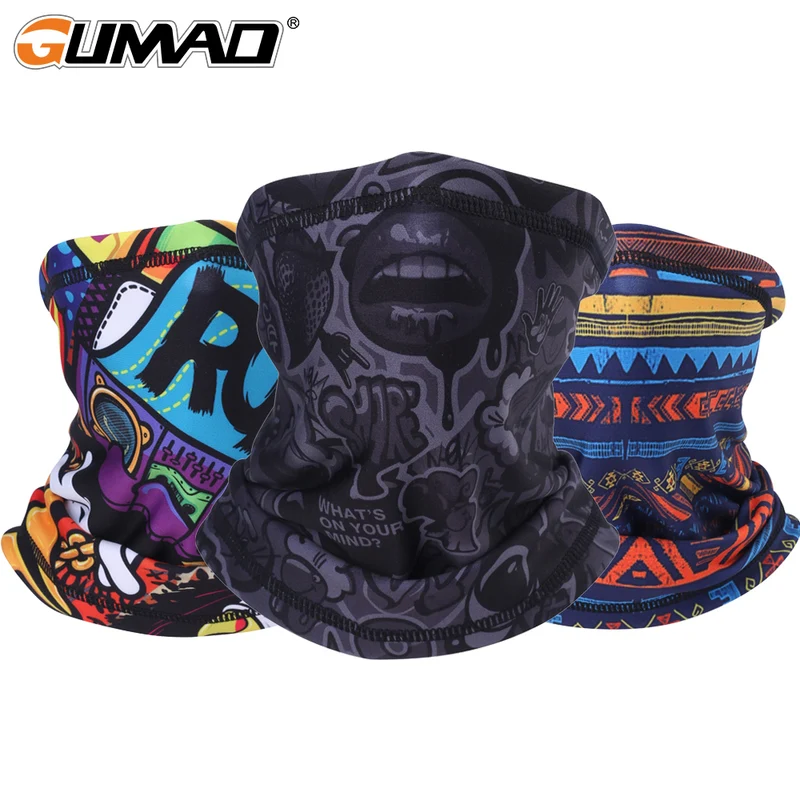 3D Seamless Neck Half Face Mask