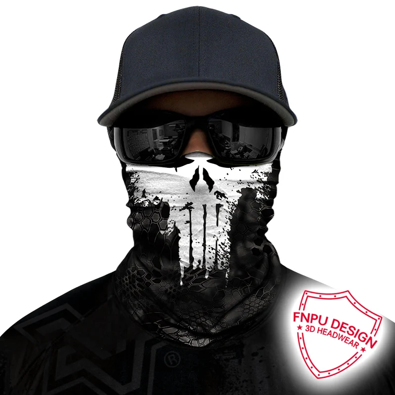 3D Seamless Bandanna Face Mask