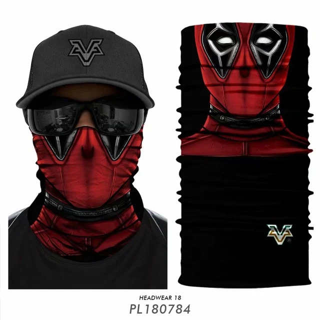 3D Seamless Bandanna Face Mask