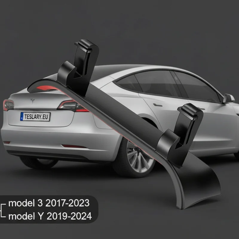 Silikontelefonfäste för rattstång för Tesla Model 3 Höglandet, Model Y Enbär och Model 3 / Y