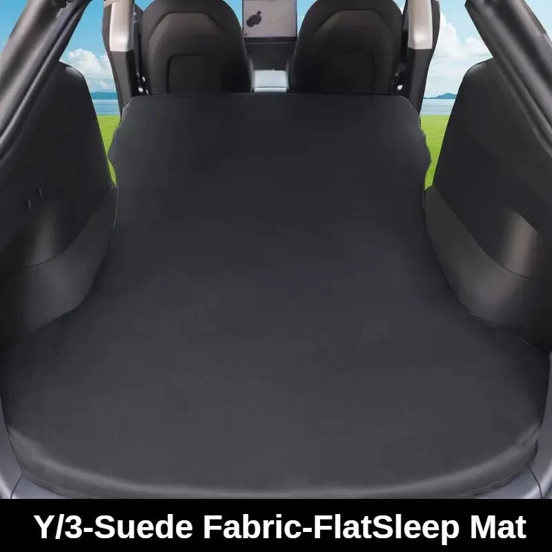 Tesla Model Y, Model Y Enbär och Model 3 campingmadrasser