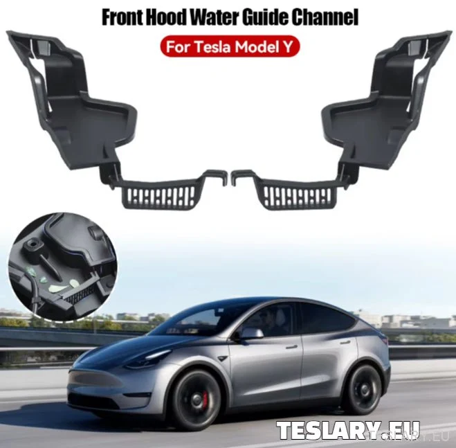 Tesla Mode-skydd ABS-skydd för vattenkanaler