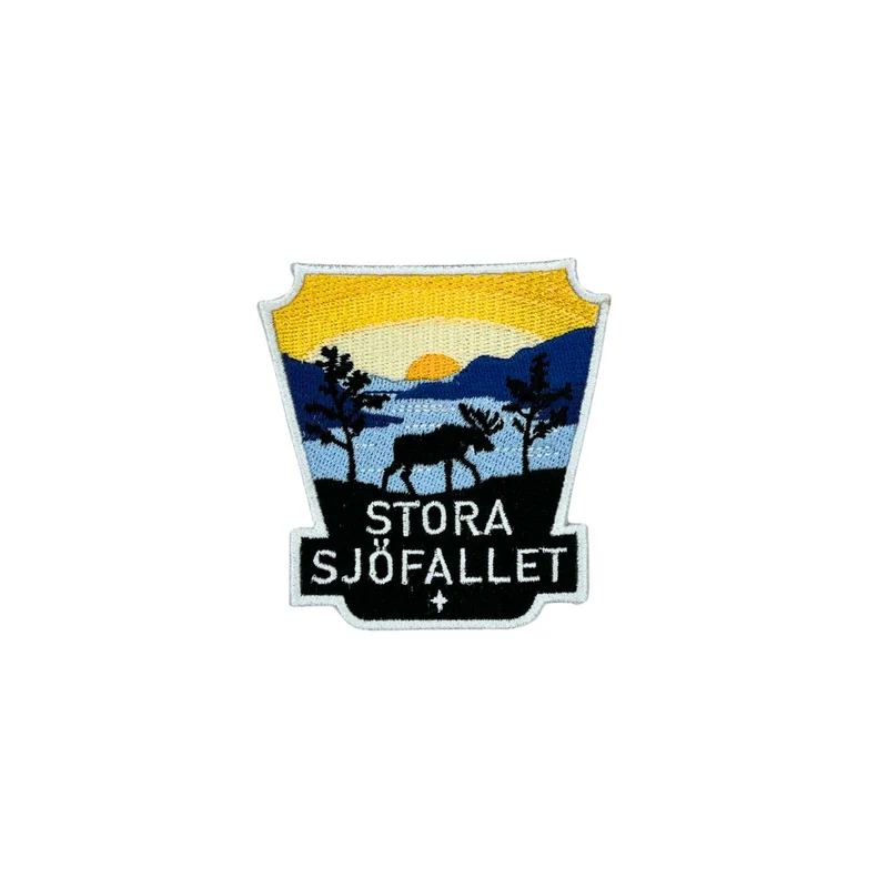 STORA SJÖFALLET Nationalpark Tygmärke