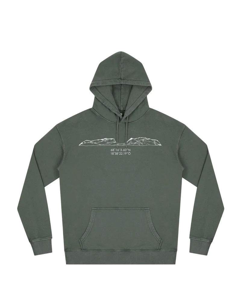 ČUONJÁVÁGGI Drop Shoulder Hoodie