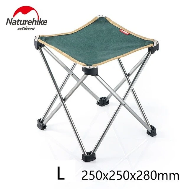 Naturehike protable Stool Folding Barbecue Chair Ultralight folding Chairs Camping Hiking outdoor backrest folding chair