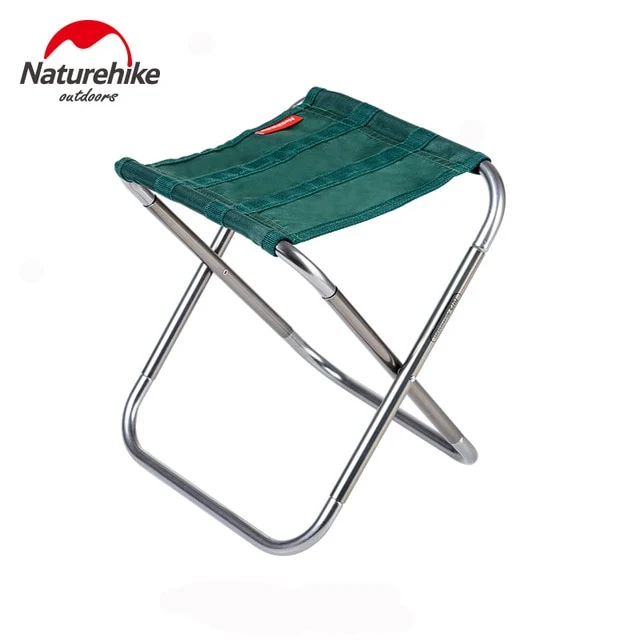 Naturehike Chair Stool Folding Chair Outdoor Aluminium Alloy Fishing Chair Portable Hiking outdoor backrest Ultralight Barbecue