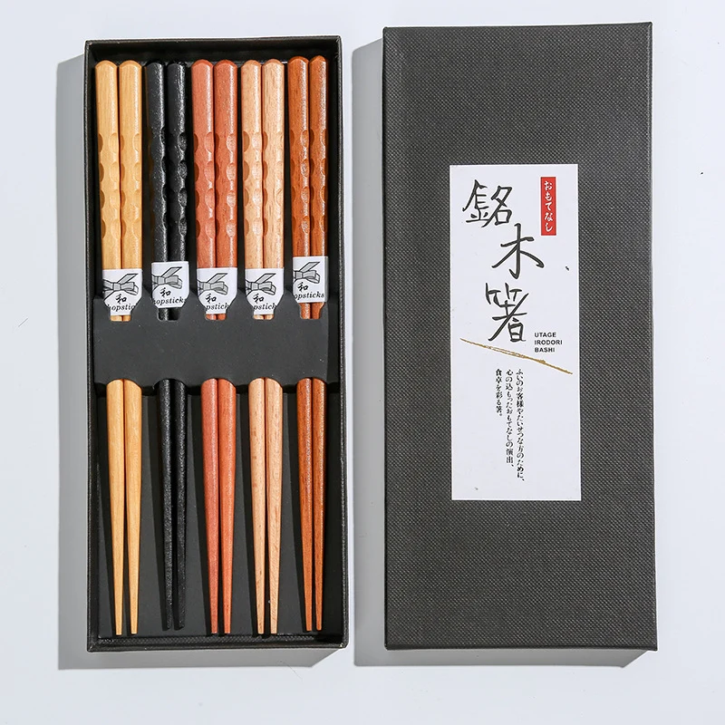 1. Chopstick set om 5 par
