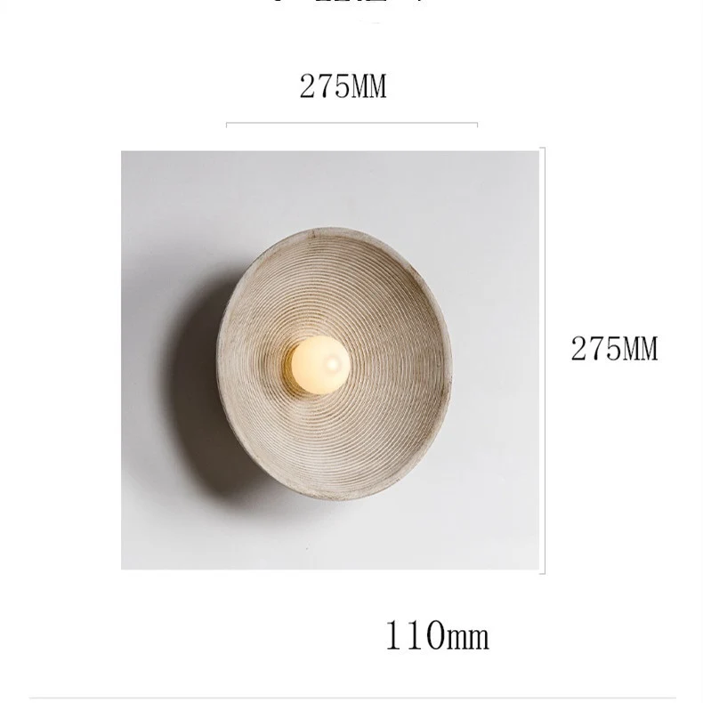 7. Minimalistisk vägglampa