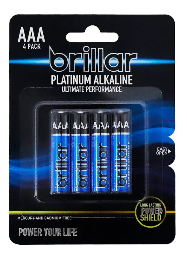 4pc AAA PLATINUM ALAKALINE