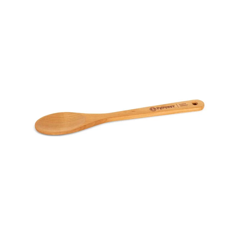 Wooden spoon; Petromax