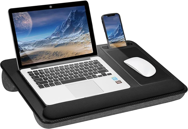 Black Portable Laptop Desk 43cm