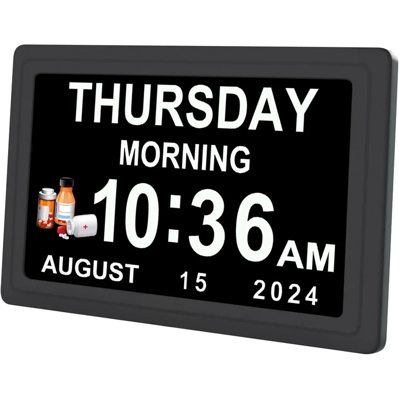 Dementia Digital Clock for Seniors