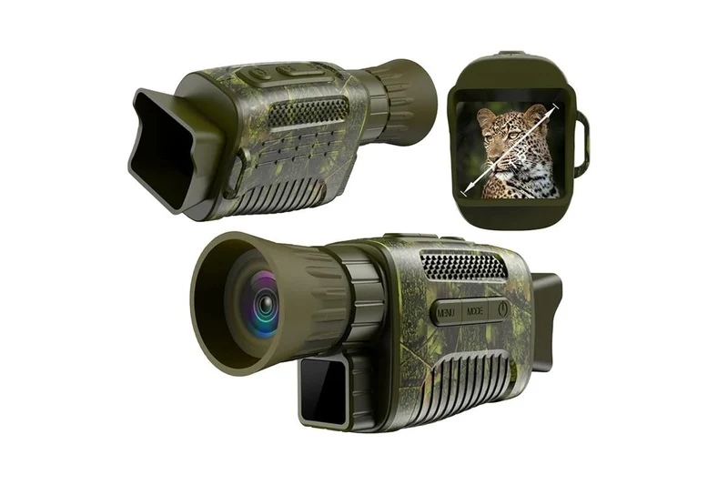 Night Vision Monocular Binoculars 4K IR Digital Telescope Multicolor