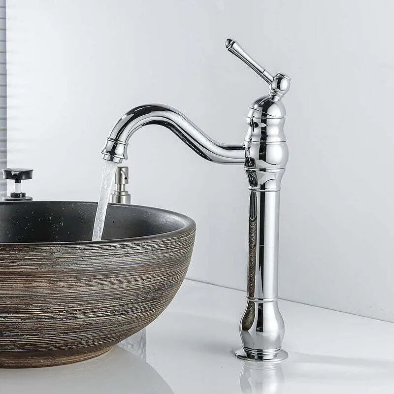 Retro Swivel Basin Mixer Tap