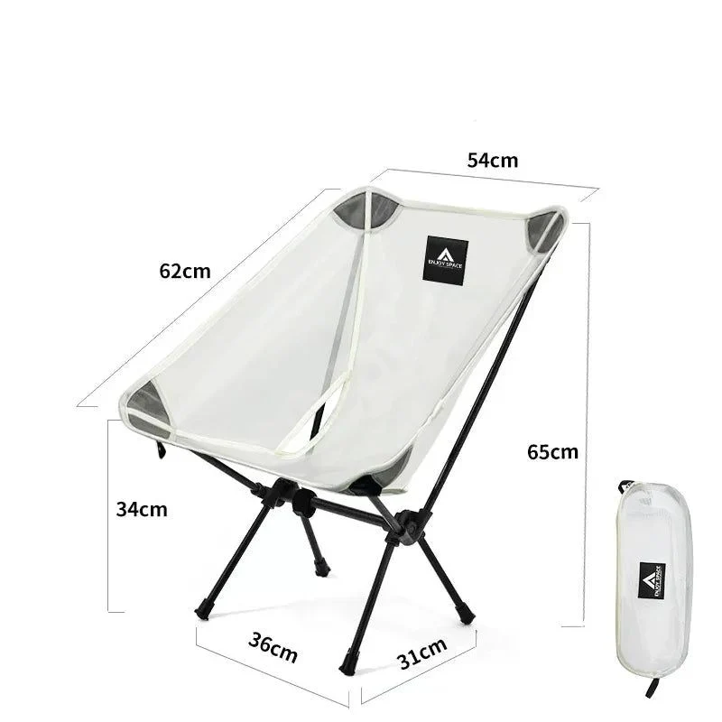 2pc Outdoor Moon Chairs White
