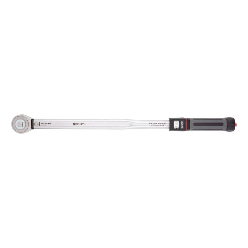 Wurth 1/2 Inch Torque Wrench 60-300Nm Ratchet Drive Tool