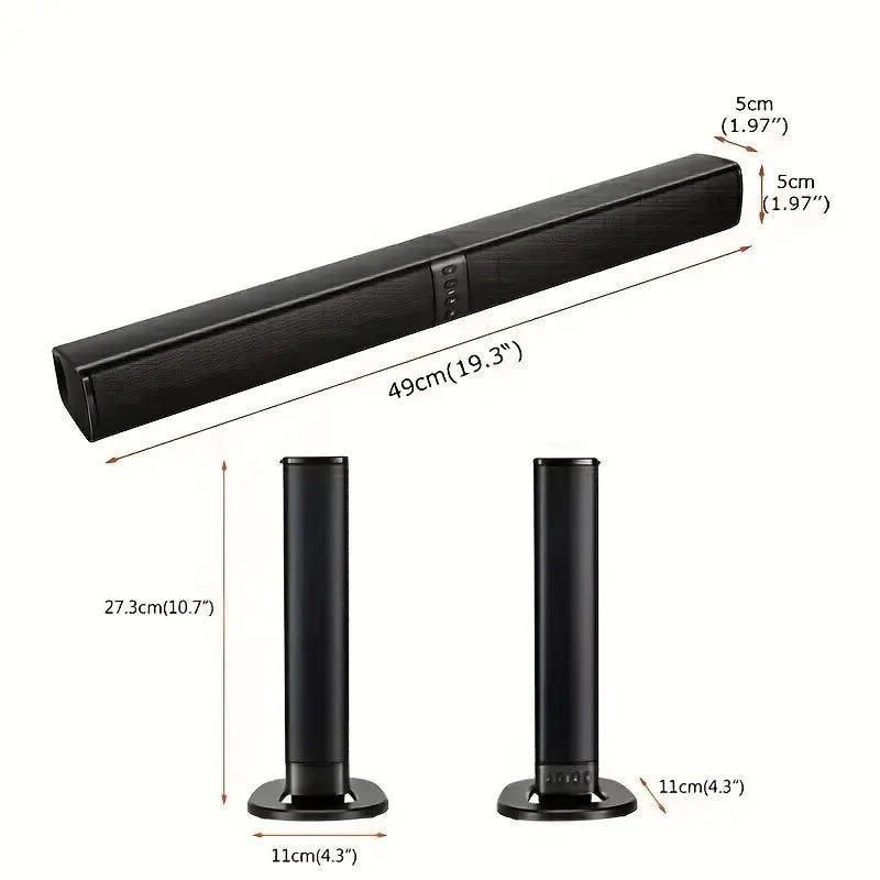 20W 3D Home Theater Stereo Surround Wireless Speaker