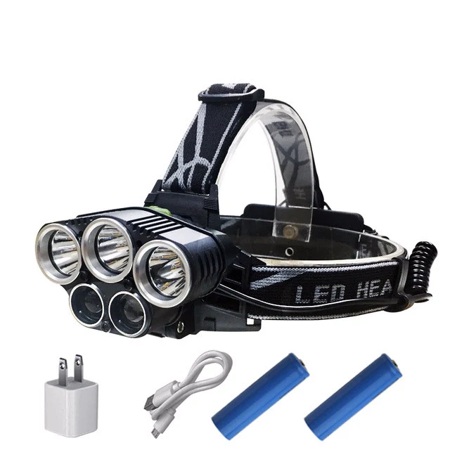 5 Light LED Headlamp