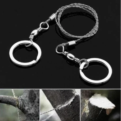 Emergency Survival Gear Steel Wire Saw