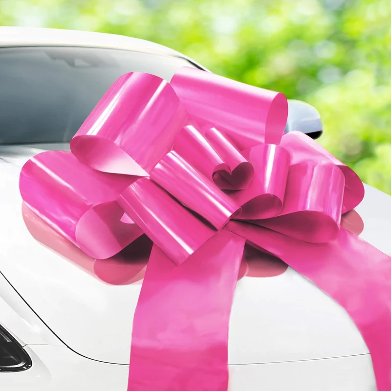 Pink '- Big Car Bow