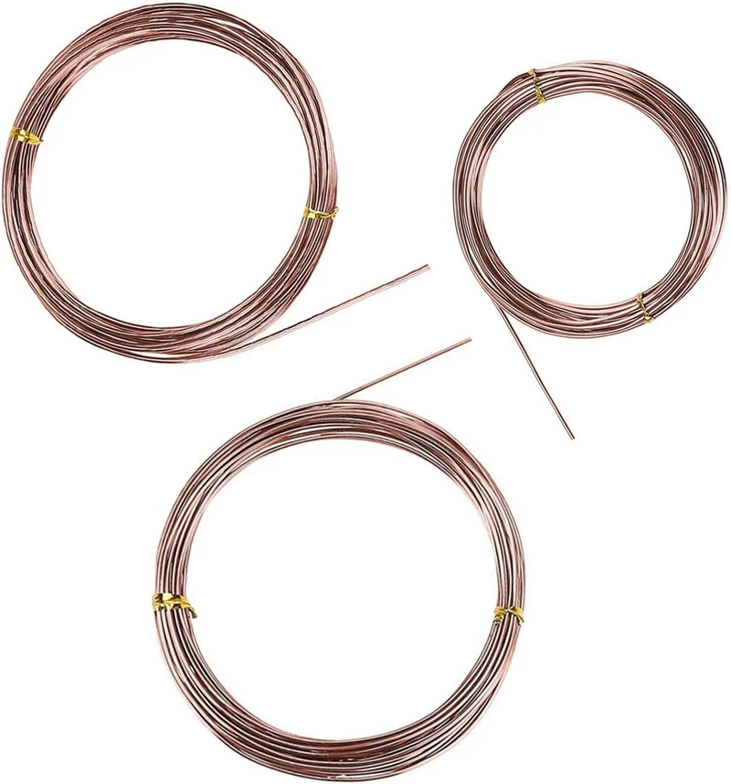 Plant Training Wire 98 Feet Copper Bonsai Tree Aluminium Plant Wire