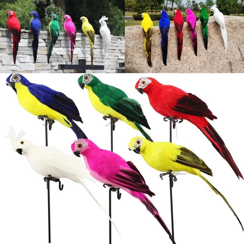 Green Fake Parrot
