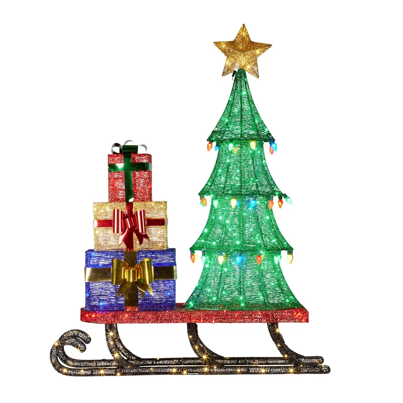 Christabelle Christmas Display Sled 183cm