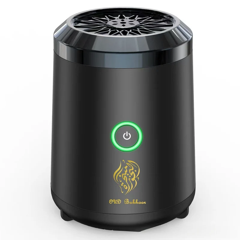 98mm Portable Electric Oud Bukhoor Incense Burner with Speaker