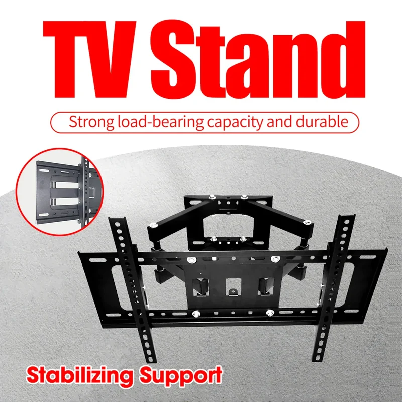 TV Wall Mount Monitor Rotating Bracket Adjustable Screen Holder Stand