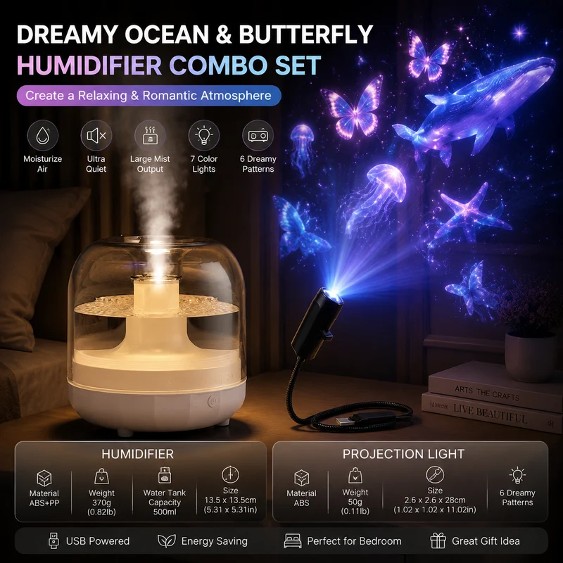White 2pc Bedroom Atmosphere Bundle