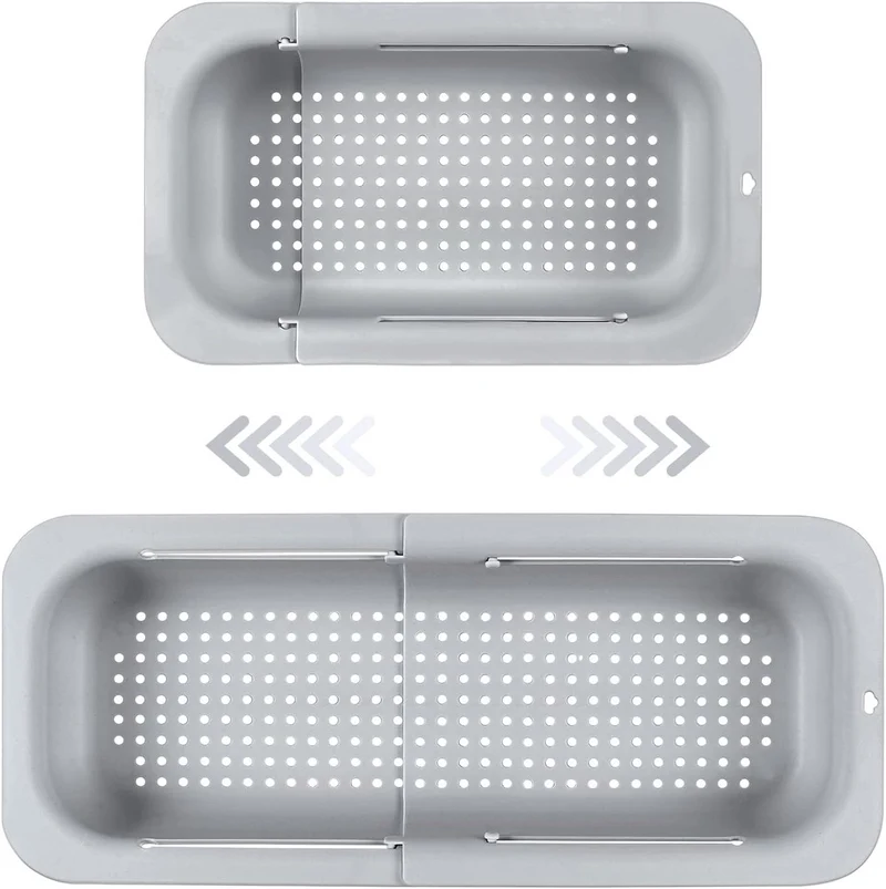 Grey Sink drain basket