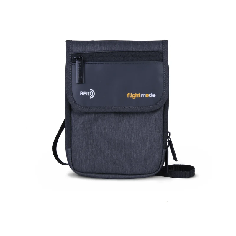 Flightmode RFID Neck Pouch