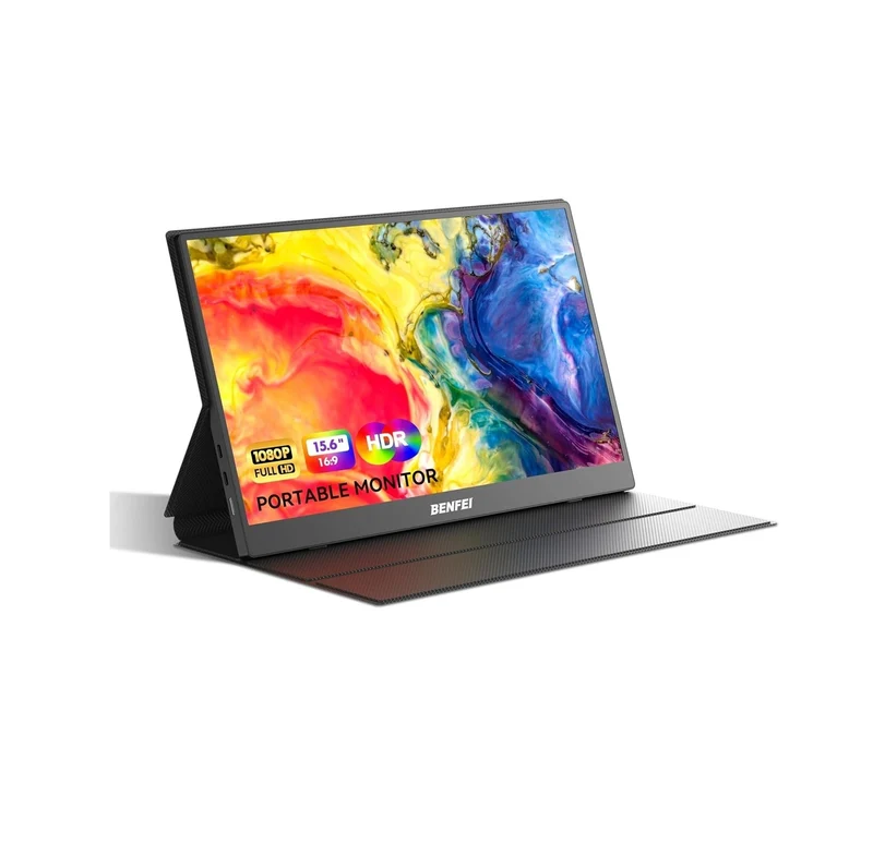 BENFEI 000451BK 15.6" FHD Monitor USB-C HDMI IPS HDR Gaming Display w
