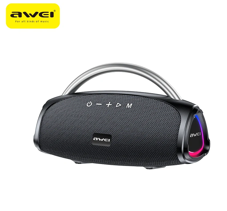 Black KA38 Wireless Bluetooth Portable Speaker