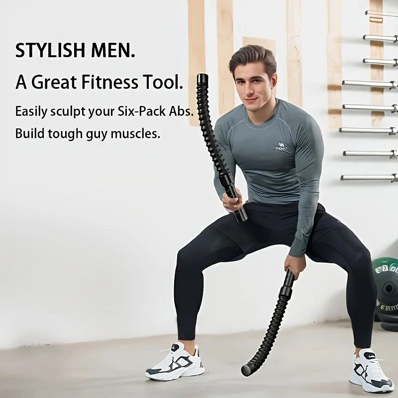 2pc Arm Strength Training Bars Black