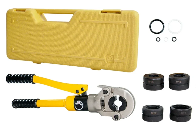 Hydraulic Pipe Crimper Plier Set Tube Plumbing Tool